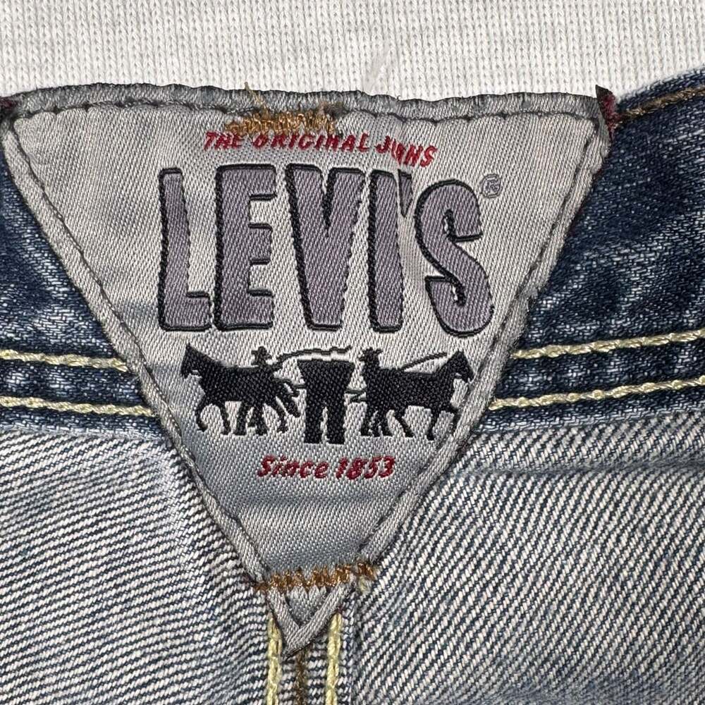 Levi's Denim Jeans Blue Zipper Pockets